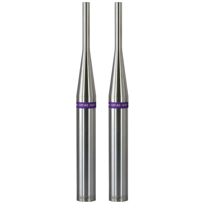 Earthworks 01 0009 QTC40MP Omni Condenser Kayıt Mikrofonu (Matched Pair) | Zaman Uyumlu Geniş Frekans Tepkili Mikrofon Çifti